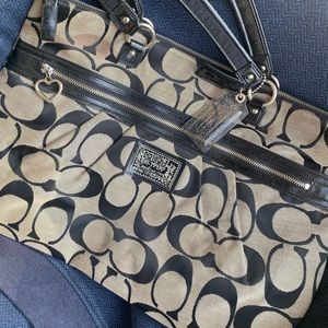 Large coach tote